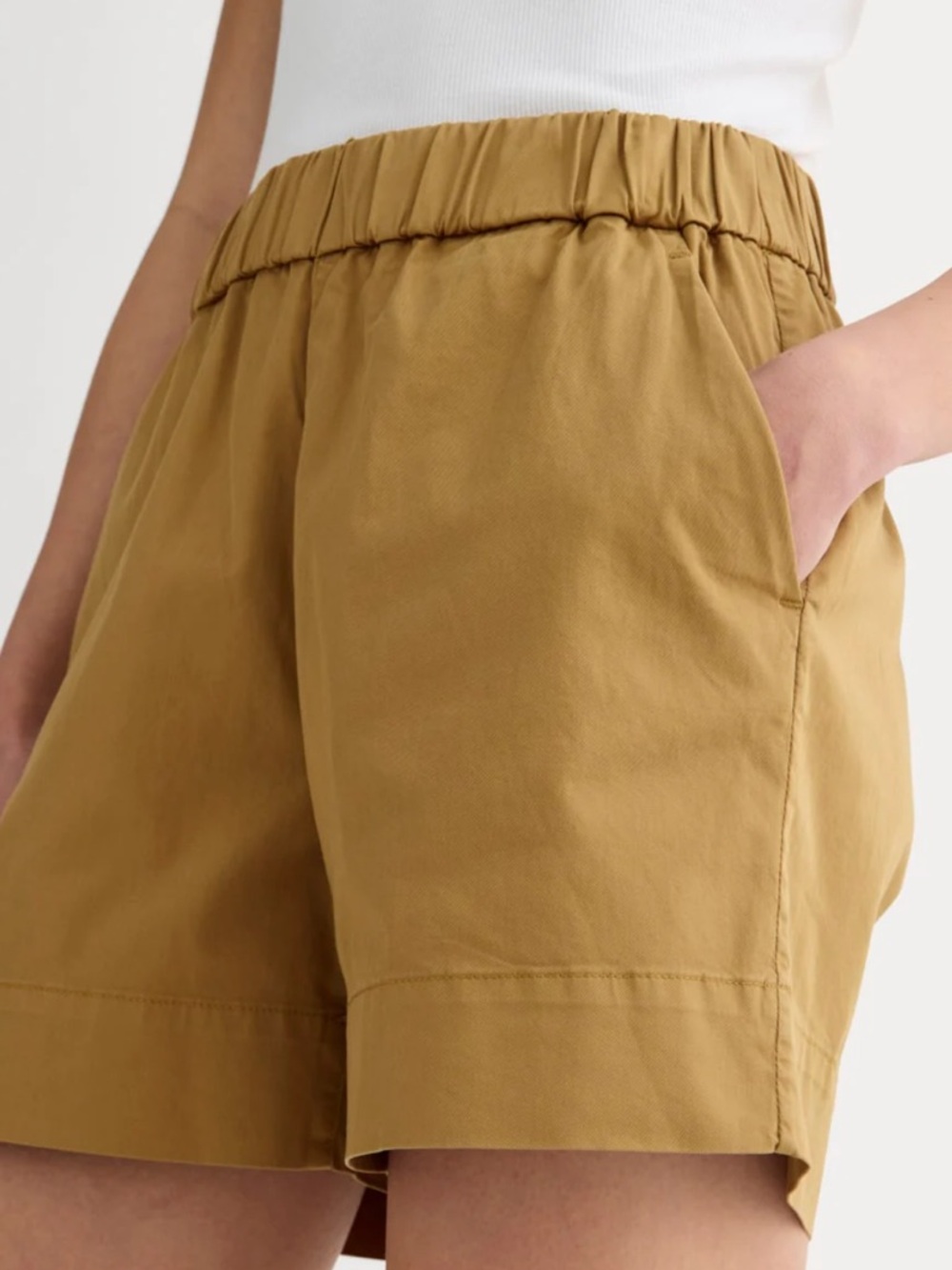 Everlane The Easy Short - Oak Brown Sz XS / 24